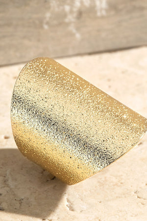 Open image in slideshow, Brass Textured Ring
