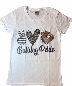 Open image in slideshow, Bulldog Graphic Tee Shirt
